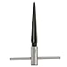 ATOPLEE T Handle Reamer, Tapered Straight Flute Handle Hole Pipe Reaming Tool for Wood Latches/Guitar/Woodworker/Luthier/Repairman Maintenance (1/8-1/2 inch(3.18-12.7mm))