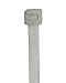 Cambridge Nylon 6/6 UL Listed Cable Ties 8-in 75 Lb Standard Duty Self Locking Natural Zip Ties, 100 Pack, Contractor Quality and Strength
