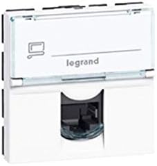 Legrand 0 765 54 RJ-45 White socket-outlet, Bianco