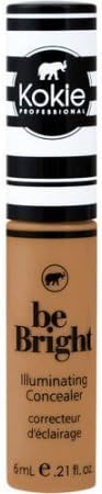 Kokie Professional Be Bright Illuminating Concealer, Deep Tan, 0.21 fl oz