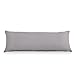 EVOLIVE Ultra Soft Microfiber Body Pillow Cover/Pillowcases 21"x54" with Hidden Zipper Closure (Grey, Body Pillow Cover 21"x54") primary