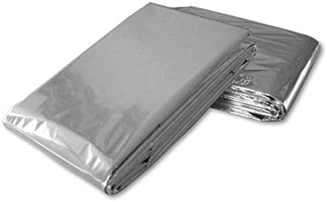 Mylar Science Purchase Emergency Thermal Blankets, 5 Count