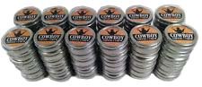 Cowboy Coffee Chew (Pack of 72) Quit Chewing Tin Can Non Tobacco Nicotine Smokeless Alternative to Dip Snuff Snus Leaf