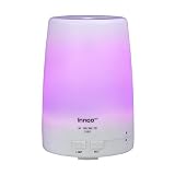 Innoo Tech Essential Oil Diffuser 300ml | The 3rd Version Aromatherapy Diffuser & Humidifier Cool Mist | Long Lasting with 4 Timer Settings & 7 Color LED Lights for Bedroom, SPA, Office