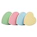 4PCS Heart Shaped Sticky Notes, Colored Sticky Notes Pink Red Blue Cute Fun Love Self-Adhesive Note for Kids School Classroom Office College (Heart)