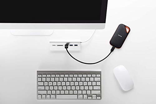 SanDisk Extreme Pro Portable SSD externe SSD 1 TB (externe Festplatte mit SSD Technologie 2,5 Zoll, 1.050 MB/s Lesen, NVMe SSD, IP55) grau – Bild 4