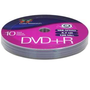Color Research DVD+R 10-Pack