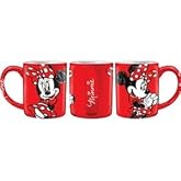 Disney Minnie Kup 11oz Ceramic Coffee Mug Red