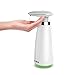 SVAVO Automatic Soap Dispenser Touchless, 12oz / 350ml Battery Operated Soap Dispensers with Adjustable Soap Volume Infrared Sensor Countertop Auto Soap Container for Home School Kitchen, White