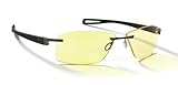 Gunnar Optiks R5306/8-C002 Catalyst Bit Surfer Digital Performance Eyewear with i-AMP Lens Technology (Espresso)