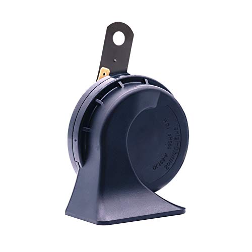 SoundOriginal DL168-A 500Hz Loud One Car Hron 12 Volt High Tone Horn Electric Horn for Golf Truck Car Motorcycle etc. (Blue High)