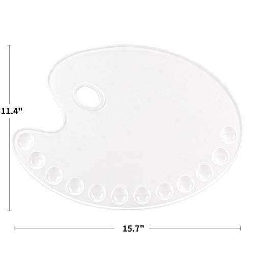 Deli Paint Palette Artist Paint Mixing Tray, Perfect for Oil