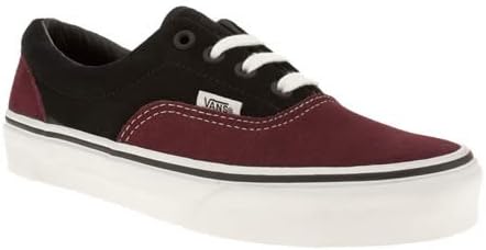 vans era 2 tone black red