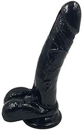 Magic Soft Wand 7 inch Realistic Tool for Her and Him with Suction Cup - Black