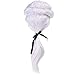 BCP White Color Gentleman Lawyer George Washington Wig Costume Accessory