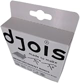 Djois Extra Strong Self Adhesive Vinyl Reinforcement Rings 14mm White (1000) view 2