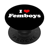 I Love Femboys PopSockets Swappable PopGrip