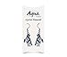 Aqua 79 Penguin Earrings - Cute Penguin Charm with Fish Hook Earrings, Sparkling Earrings with Rhinestone Crystals, Cute ocean Life Animal Penguin Earrings For Girls, Elegant Penguin Gift Earrings
