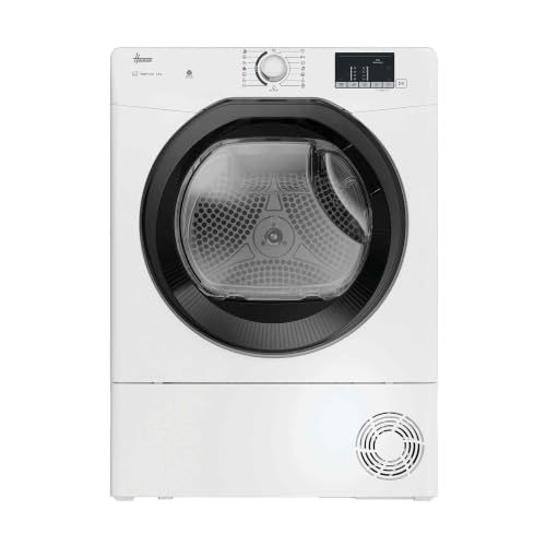 Hoover H-DRY 350 Dryer 8 kg, Heat Pump, Freestanding, 85 x 60 x 58.5 cm (HxWxD), Class D, Wi-Fi + BLE Control, App hOn, 16 Programs, White - HR EH8N2DBE-S