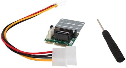 Generic SATA to mSATA Slot Adapter for mini-SATA Interface with Power Cord
