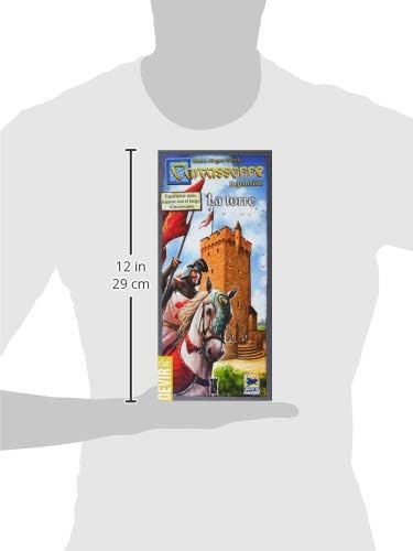 Carcassonne - Tower, Table Game (Devir) (bgcarto), Mehrfarbig, Small - Image 5