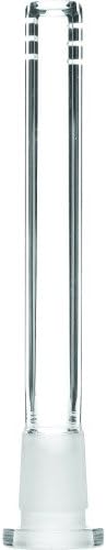 12-168 SCIENTIFIC GLASS 18MM BY 14MM DOWNSTEM STANDARD DIFFUSER CLEAR ASSORTED SIZES 3"
