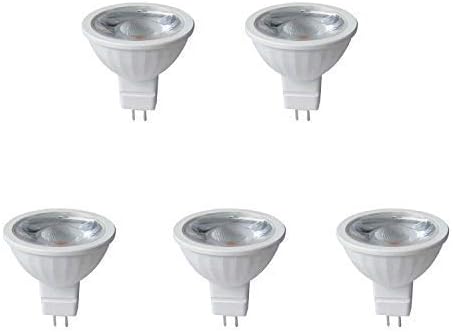 LED Bulb G5.3 12 V 7 W 6400 K (Pack 5) [Energy Class A]