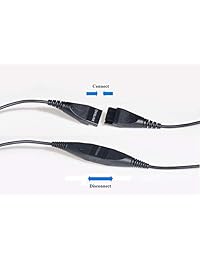 Cisco IP Teléfonos COMPATIBLES Centro de llamadas Auriculares con cancelación de ruido y Quick Disconnect Cords