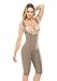 Fajate Women's Post Surgery Postpartum Colombian Body Shaper Capri Large Mocha