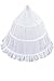 AMJ Dresses Inc Girls 3-hoop Flower Girl Petticoat Skirt 19