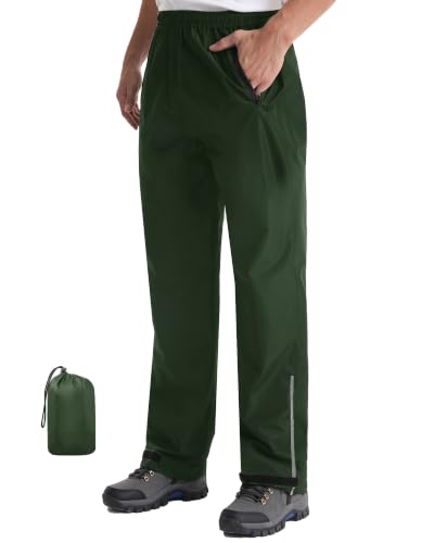 iCreek Men's Waterproof Rain Pants