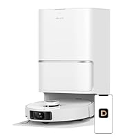 DREAME L40 Ultra Robot Vacuum Self Emptying, 11,000Pa Suction Robot Vacuum and Mop Combo with Auto Cleaning Dock, 149℉ Mop Washing, SideBrush Extendable, Solution Auto Refill, Voice Control