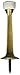 Stanley Hardware S807-123 V8022 Solid Doorstop in Antique Brass