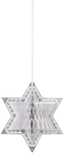 Decadent Decs Decadent Decs Honeycomb Star, Pack of 3, White
