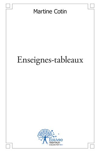 Enseignes-tableaux