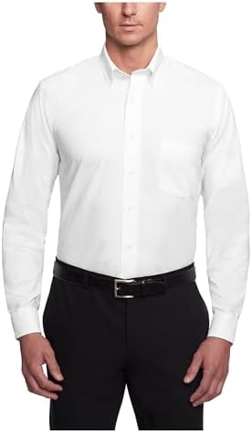 Van Heusen Men's Dress Shirt Regular Fit Oxford Solid Buttondown Collar, White, 21 Neck 34"-35" Sleeve price in UAE | Amazon UAE | kanbkam Van Heusen Men's Dress Shirt Regular Fit Oxford Solid Buttondown Collar, White, 21 Neck 34"-35" Sleeve price in UAE | Amazon UAE | kanbkam