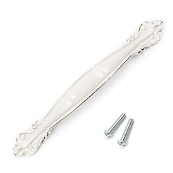 10-Pack Cabinet Hardware Handle Pull - Ivory White