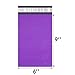 UCGOU Poly Mailers 6x9 Inch Purple 200 Pack Mini #1 Shipping Bags Strong Mailing Envelopes Thick Self Seal Adhesive Waterproof and Tear Proof Boutique Postal Small Business for Jewelry and More