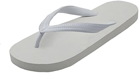 Feisco Women's Rubber Flip Flops Thong Sandal Beach Slipper