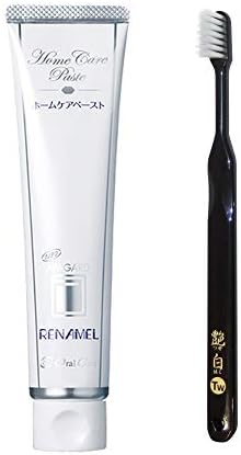 アパガード リナメル 120ｇ× 1本 + 艶白(つやはく) 二段植毛(ツイン) 歯ブラシ (日本製) × 1本 歯科医院専用 ホワイトニング