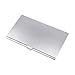 Super Light Aluminum Business Card Holder for Men and Women, MaxGear Card Case for Travel and Work, Metal Card Holders for Business Cards Sliver 3Pack-Z