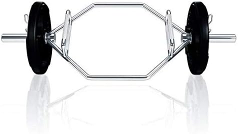 Sunil Olympic Hex Bar Chrome Finish 2 Handles 58"