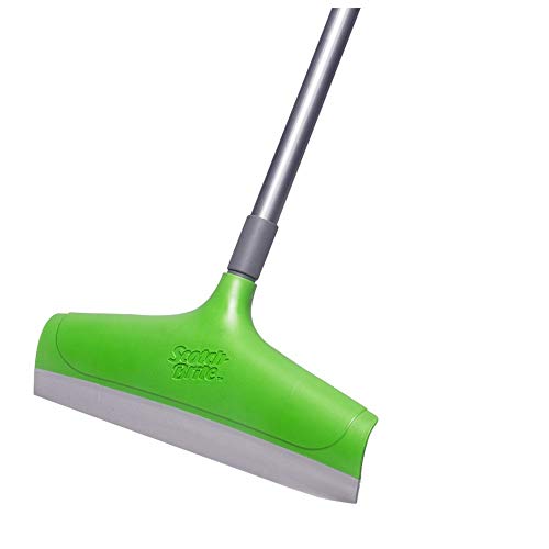 scotch brite bathroom squeegee plastic wiper 30 cm green