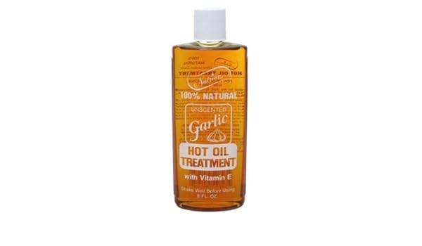 Amazon Com Nutrine Garlic Hot Oil Treatment 8oz Unscented By