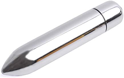 Fetil 10 Speeds Mini Powerful Bullet Shape Personal Vibrating Massage Tool (Sliver)