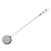 Officeship 100 PCS Clear White Retractable Badge Holder, Retracting Card Reel Bulk Sale