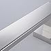 Kes SUS304 Stainless Steel Single Towel Bar Wall Mount, Polished Finish, A2500