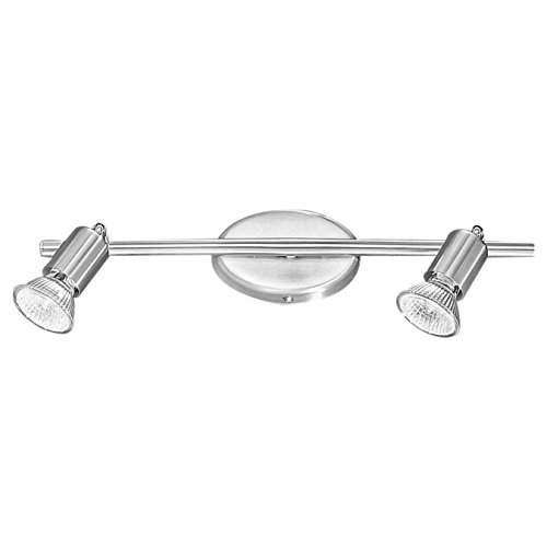 Eglo 83047A Buzz Track Light, Matte Nickel/Chrome - Thumbnail 2