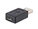 Importer520 USB A Male to Micro USB Female Convert Adapter