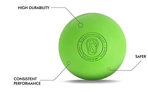 image for Signature Lacrosse Premium Lacrosse Ball Set Great for Myofascial Rele